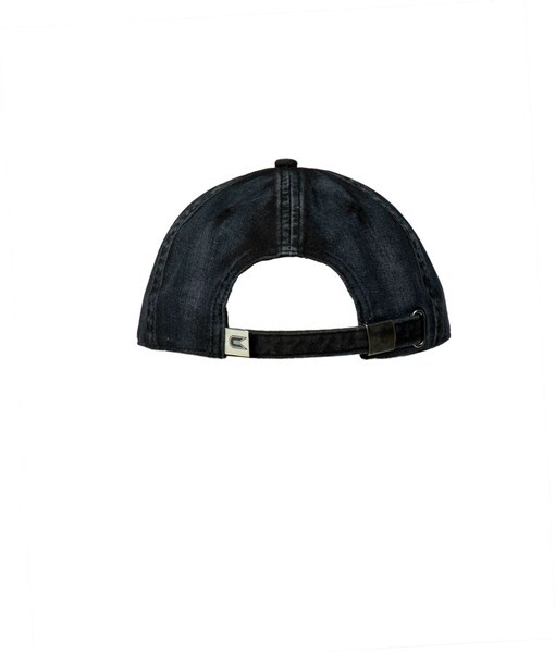 Black Adjustable Twill Dad Hat - Wo